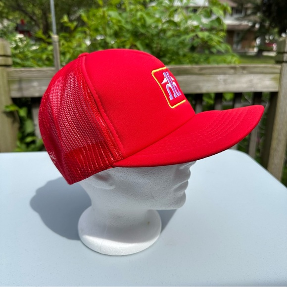 Home Hardware Trucker SnapBack Foam Red Hat Vintage from 1980’s NWOT - Picture 3 of 7